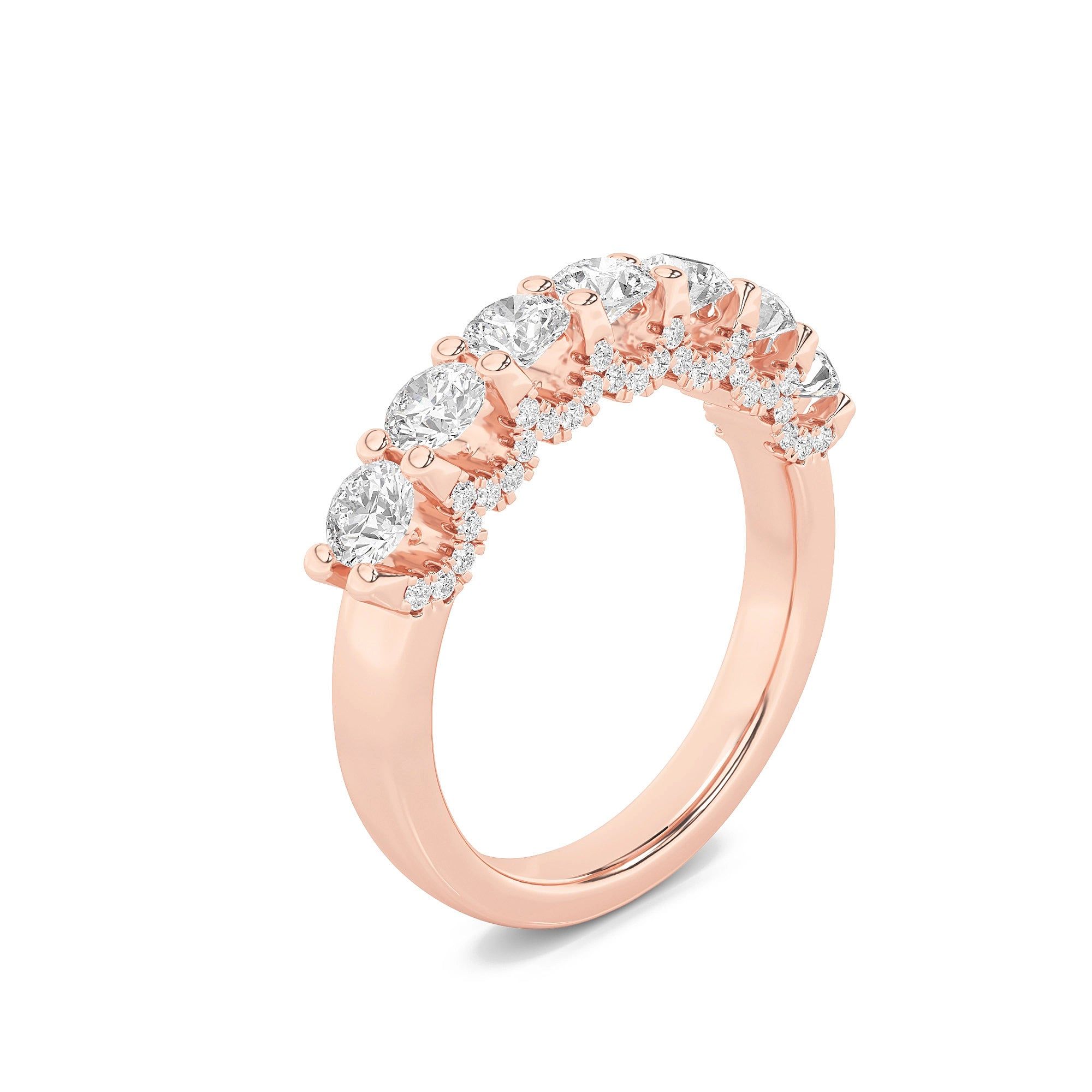 Seven Star Bridal Ring Set 9