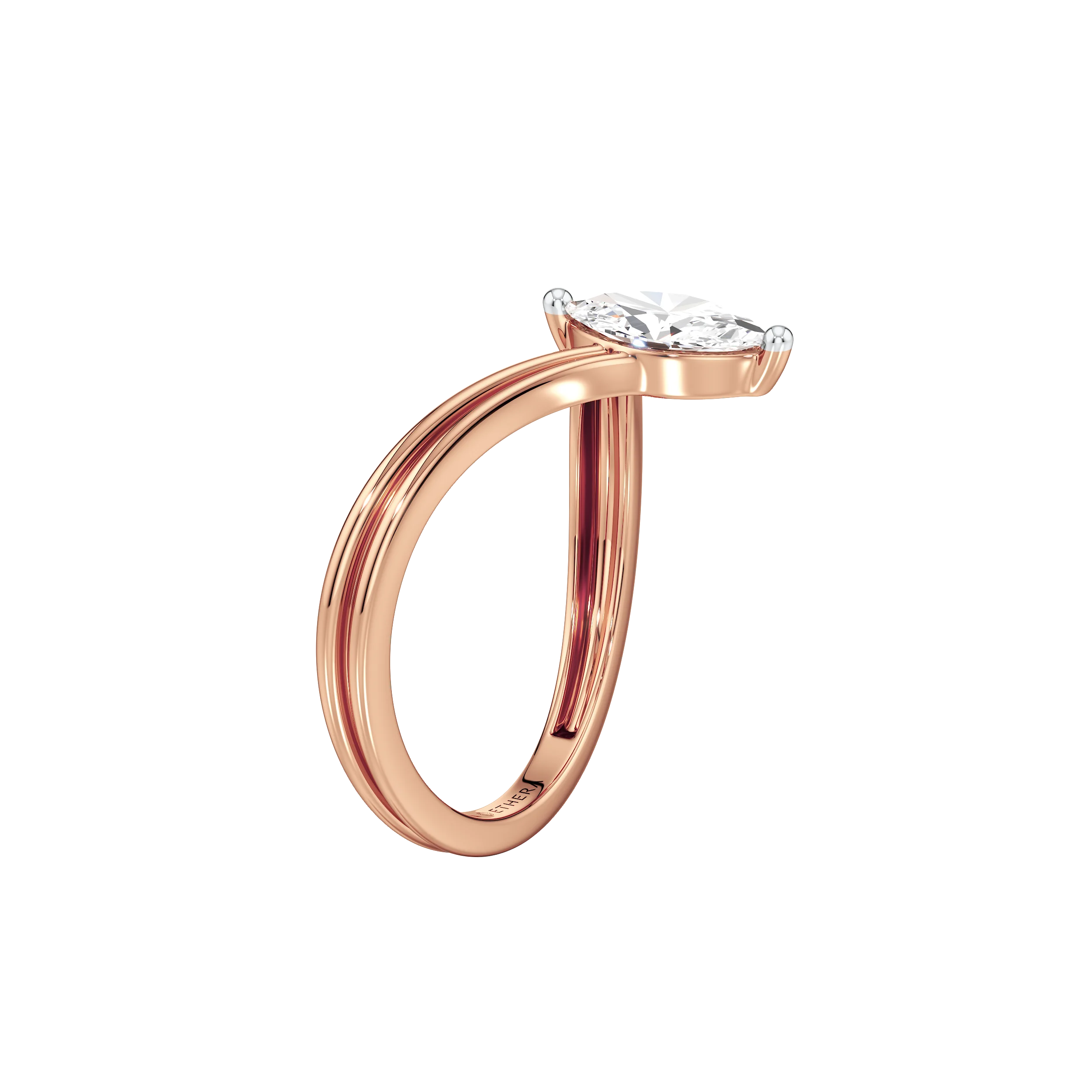 Luxe Curve Ring 13