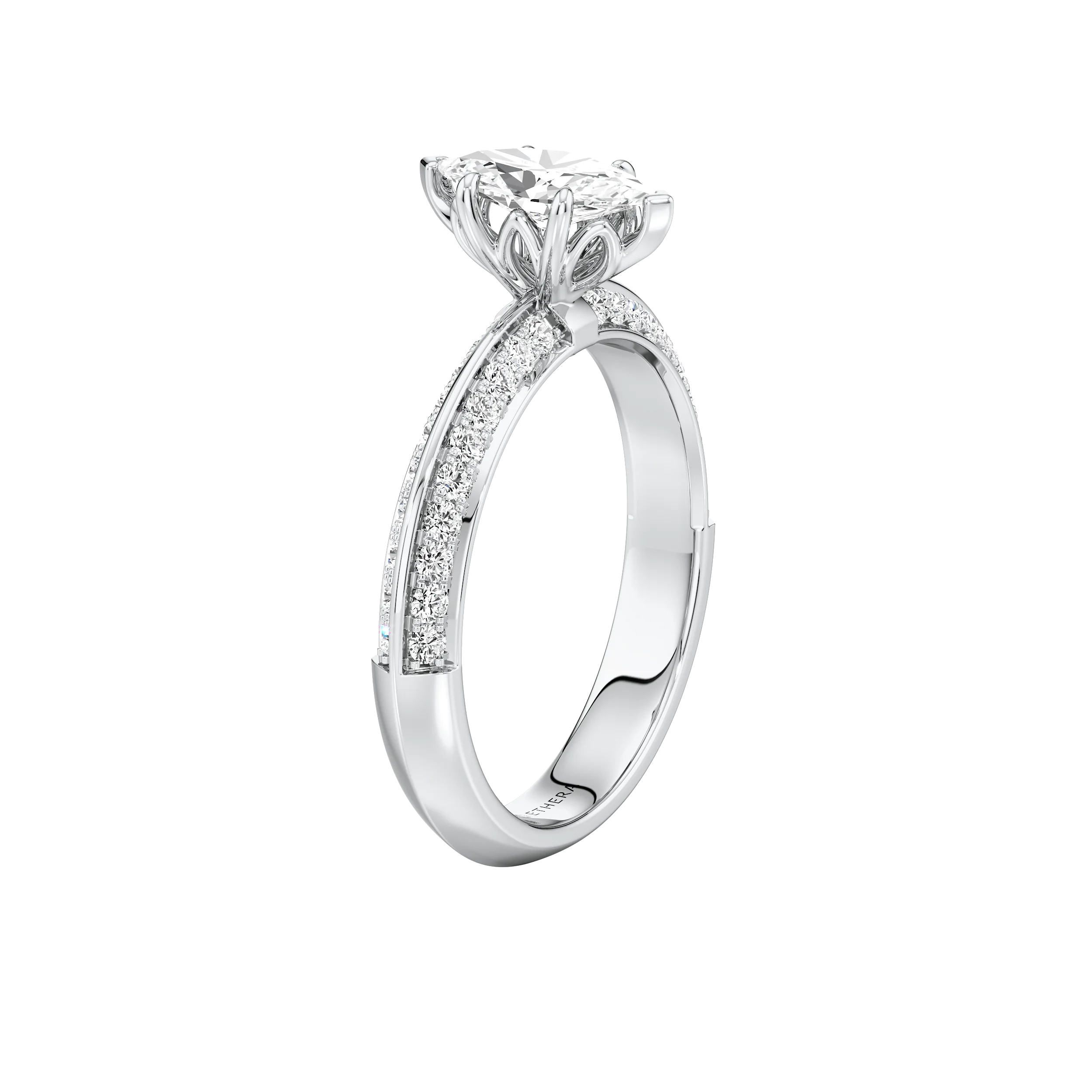 Marquise Arc Ring 8