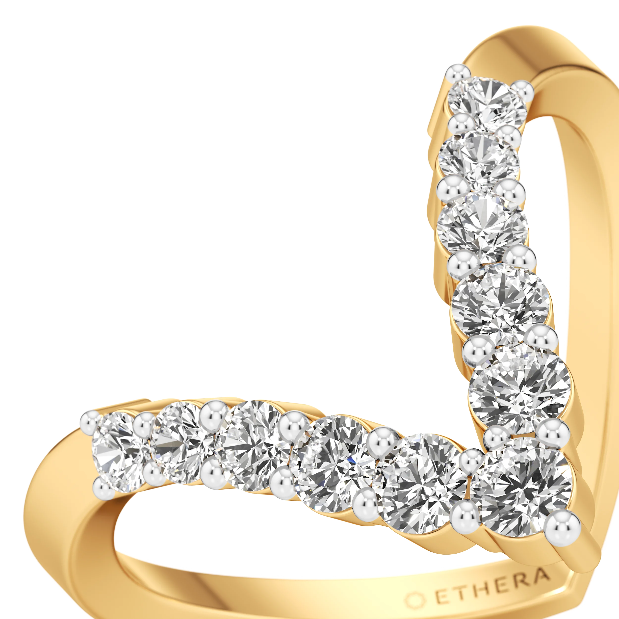 Vesta Curve Ring hover