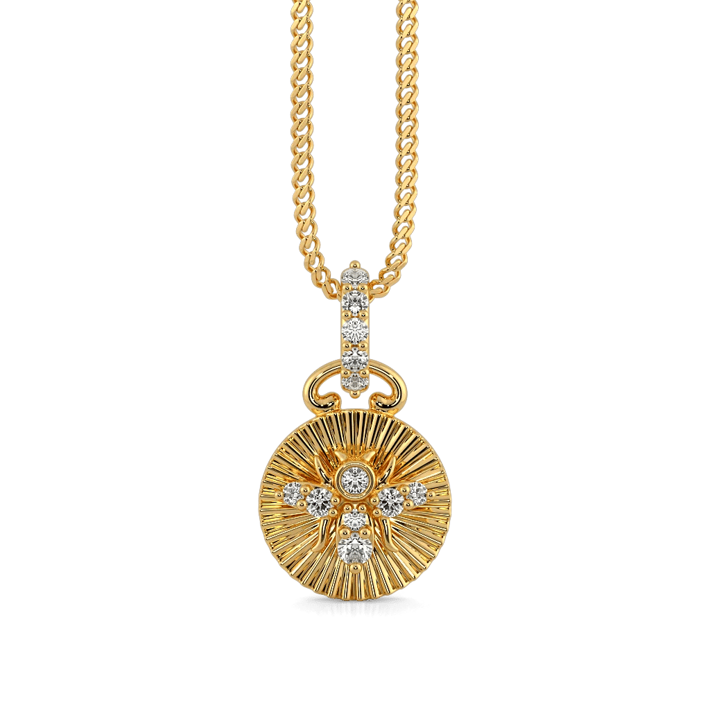 Rayline Diamond Pendant 3