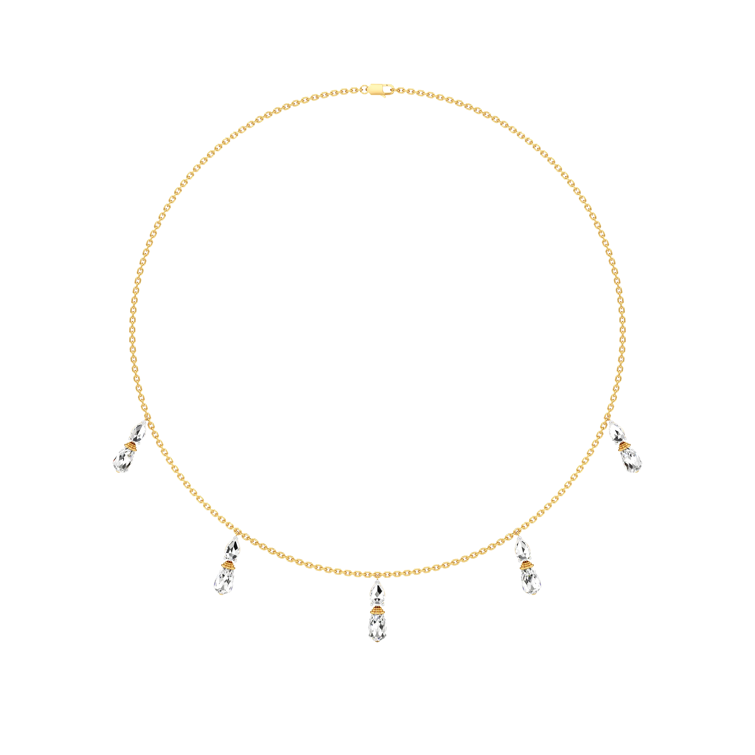 Rose Radiance Diamond By Yard Necklace 0