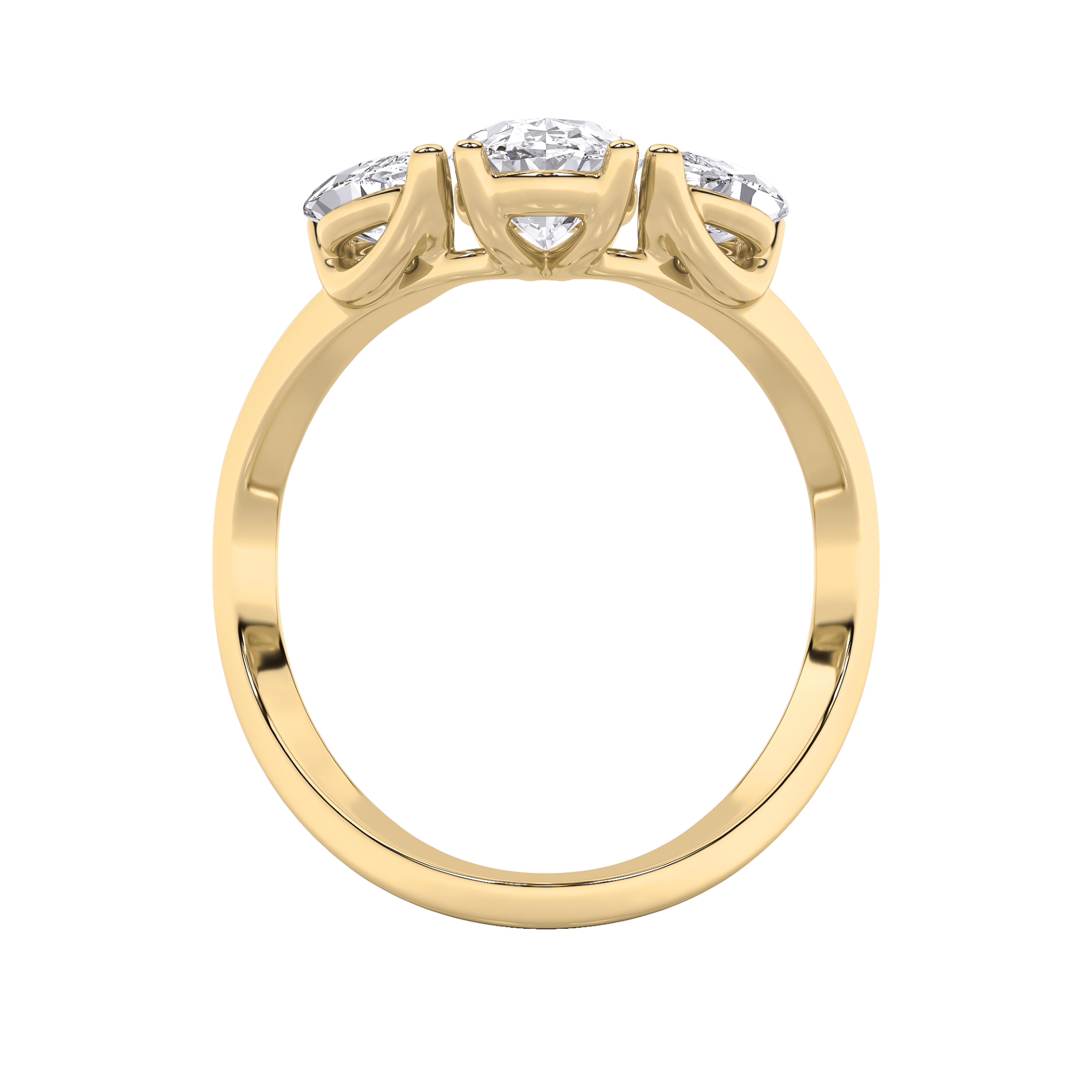 Graceful Curve Vanki Ring 3