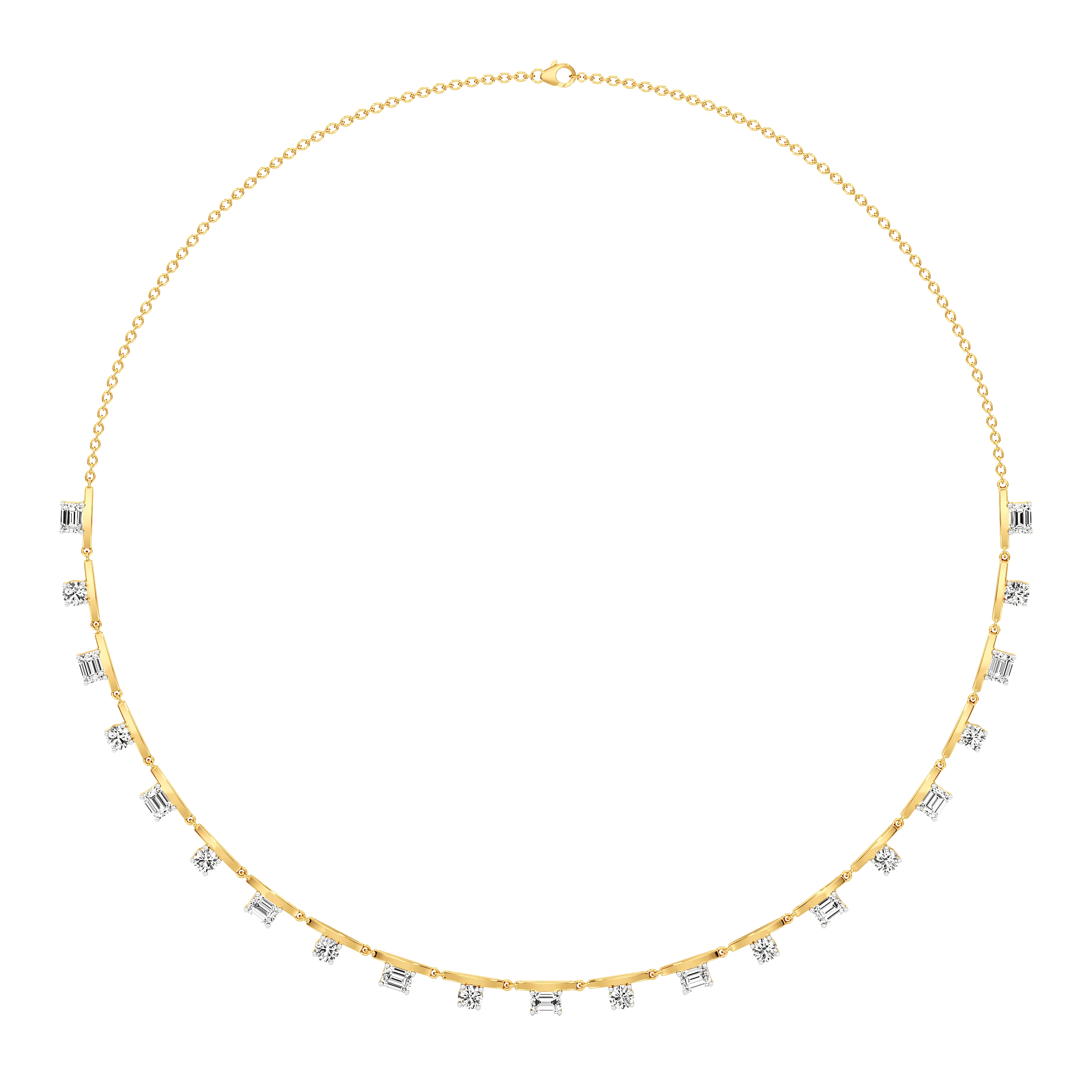 Starlight Serenade Tennis Necklace 7