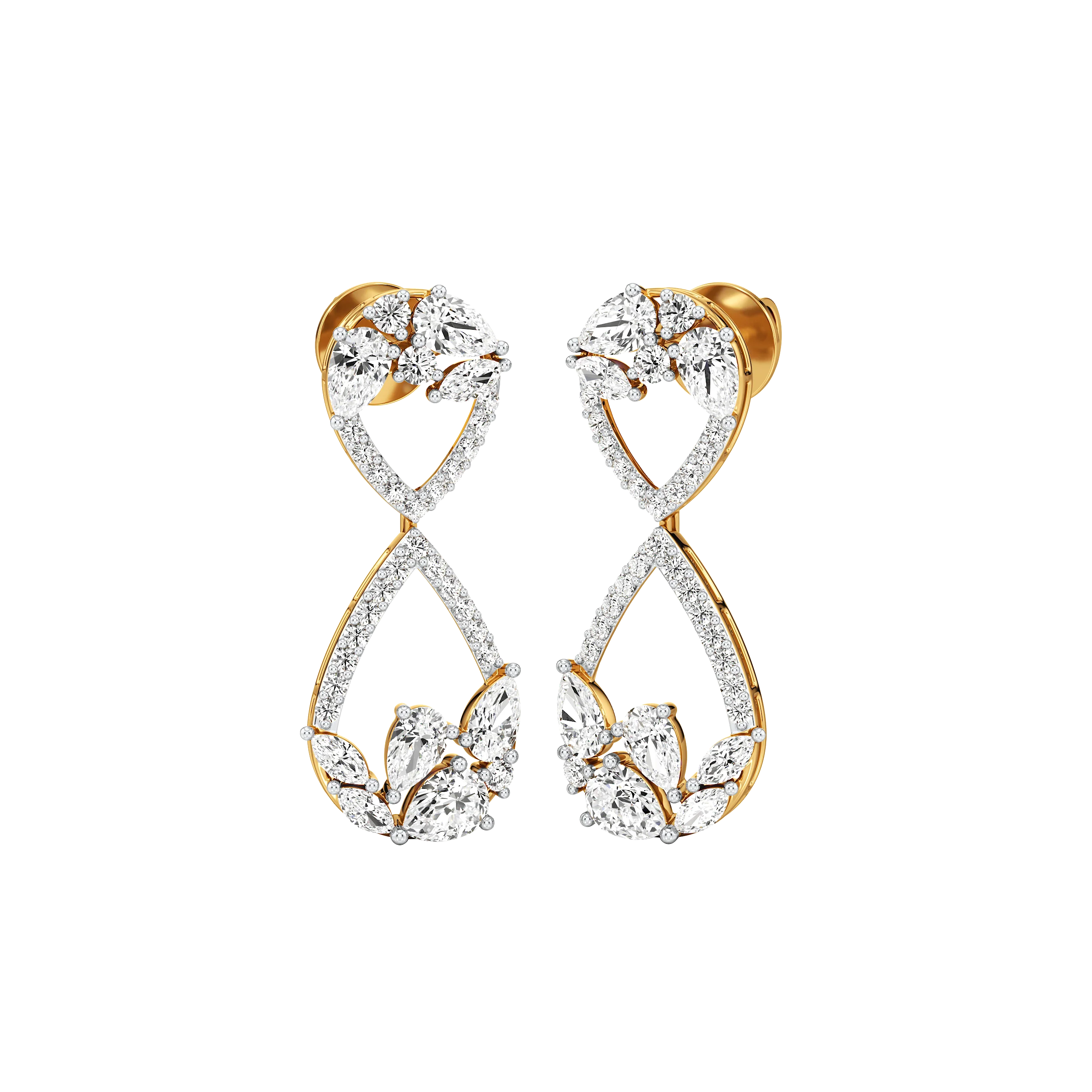 Enchanted Bloom Drop Earrings 0