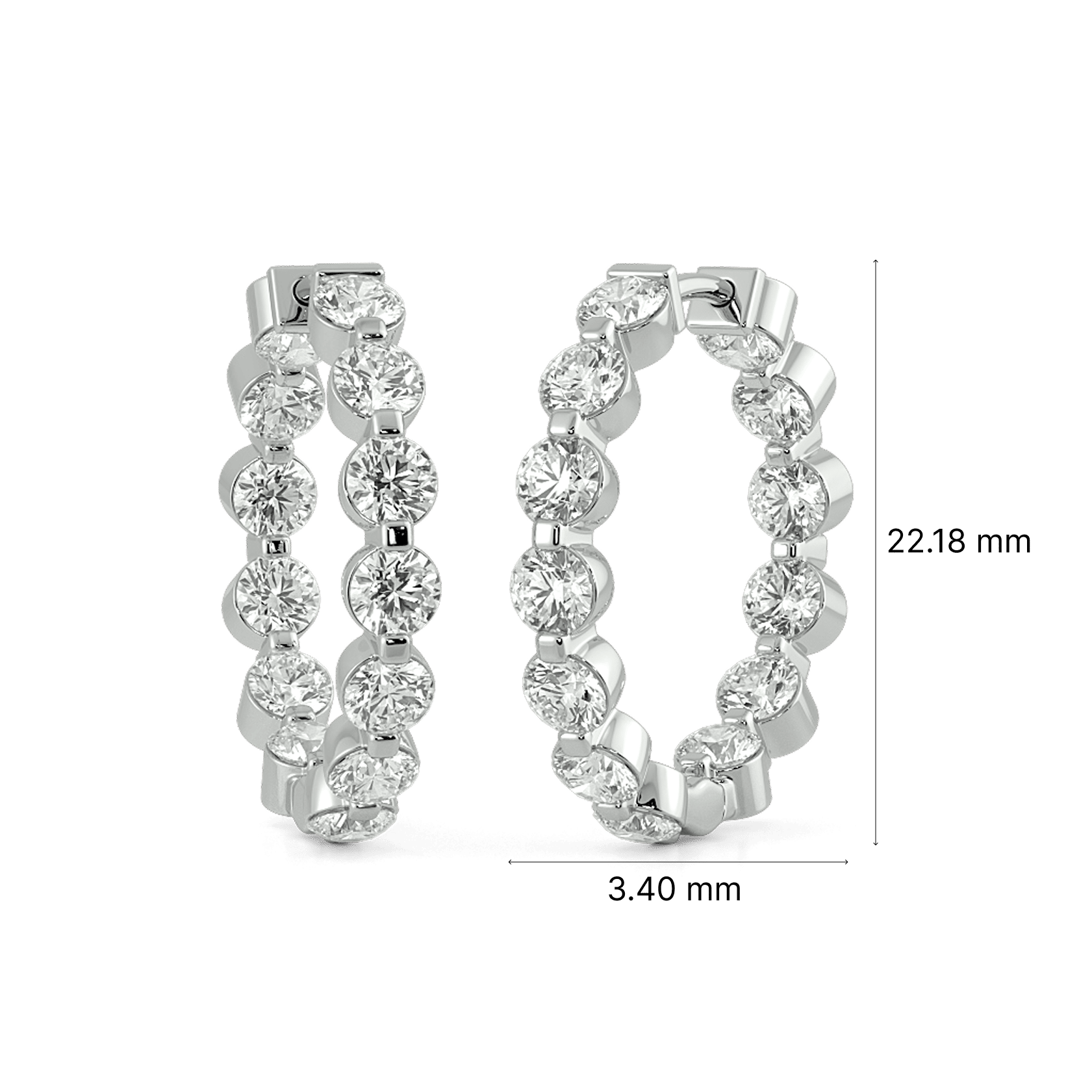 Infinite Bliss Hoop Earrings 5
